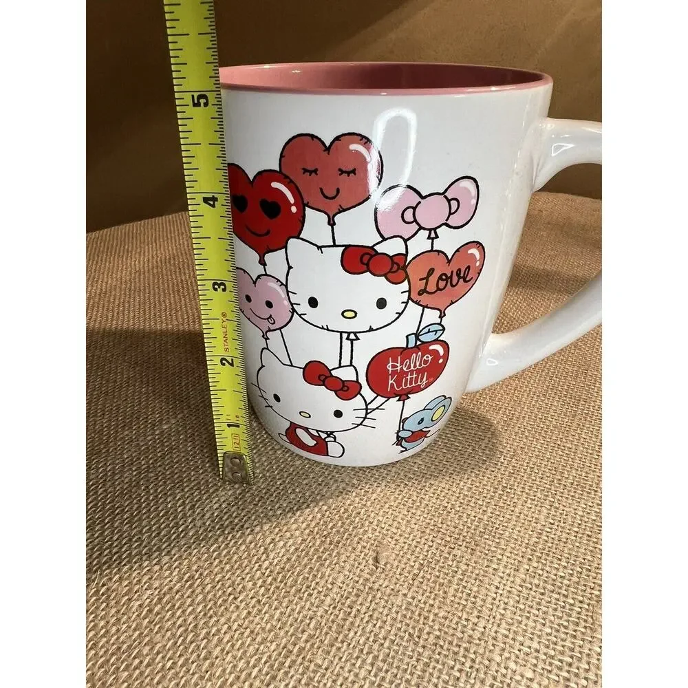 Sanrio HELLO KITTY Love and Hearts LARGE 25 oz Mug